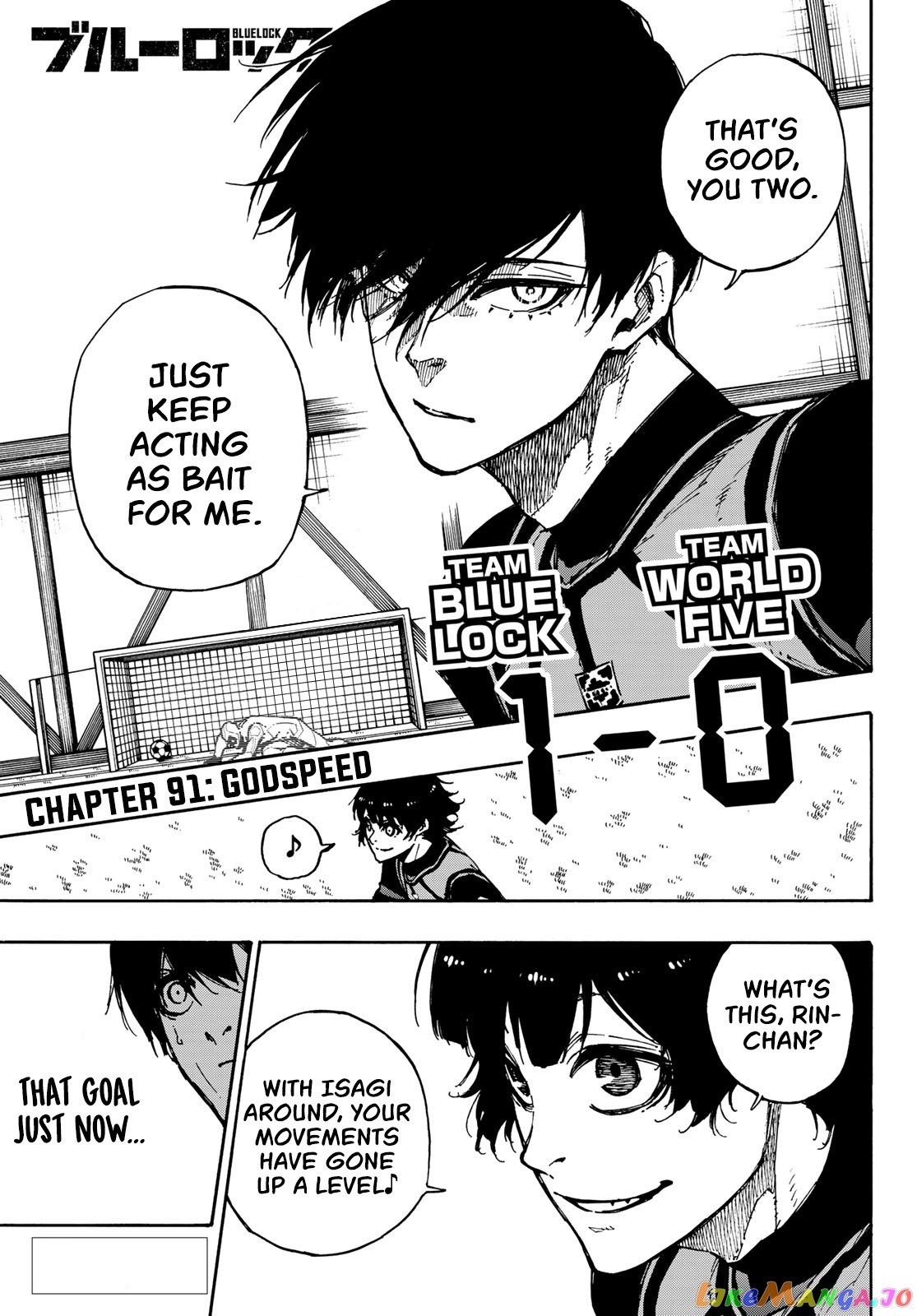 Blue Lock Chapter 91 image 02